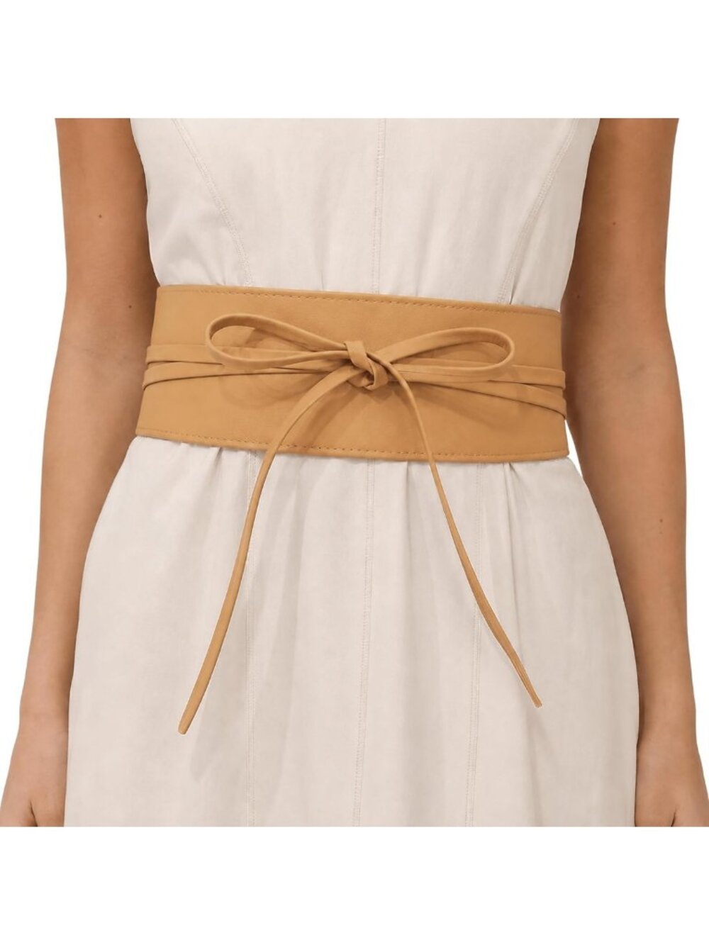 Italian Leather Obi Belt for Women - Stylish, Versatile Fashion Accessory